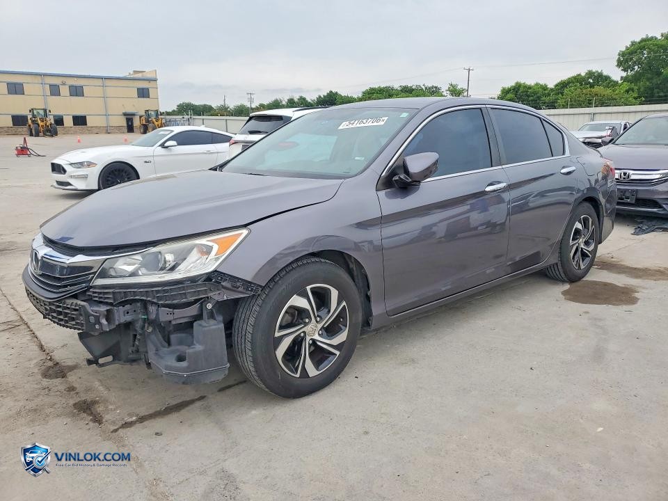 2017 HONDA ACCORD LX – Lot 54163706 auction photo