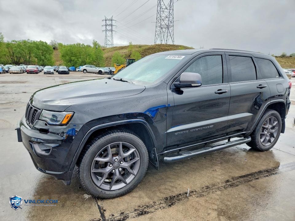 2021 JEEP GRAND CHEROKEE LIMITED – Lot 54164766 auction photo