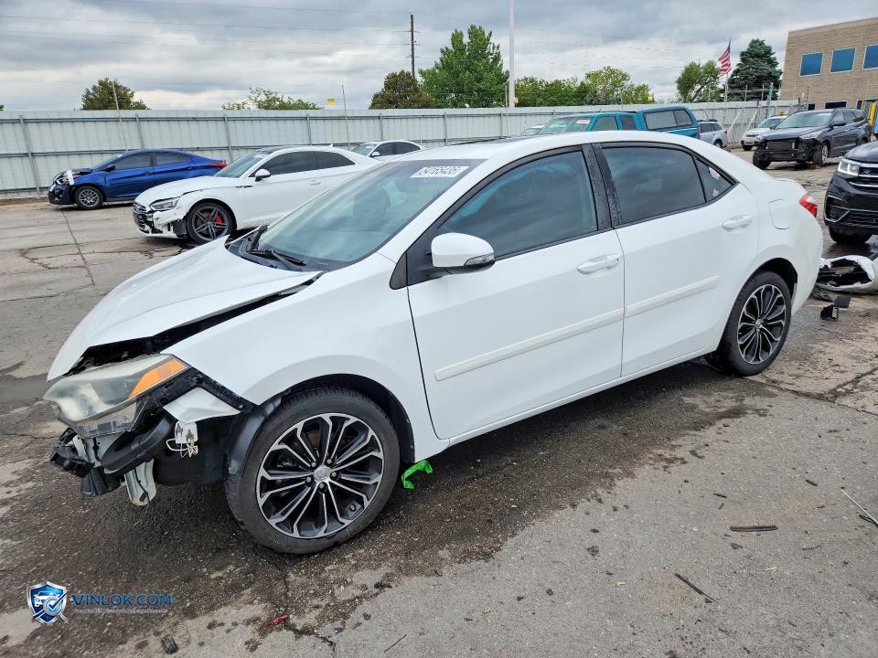 2014 TOYOTA COROLLA S PLUS – Lot 54165436 auction photo