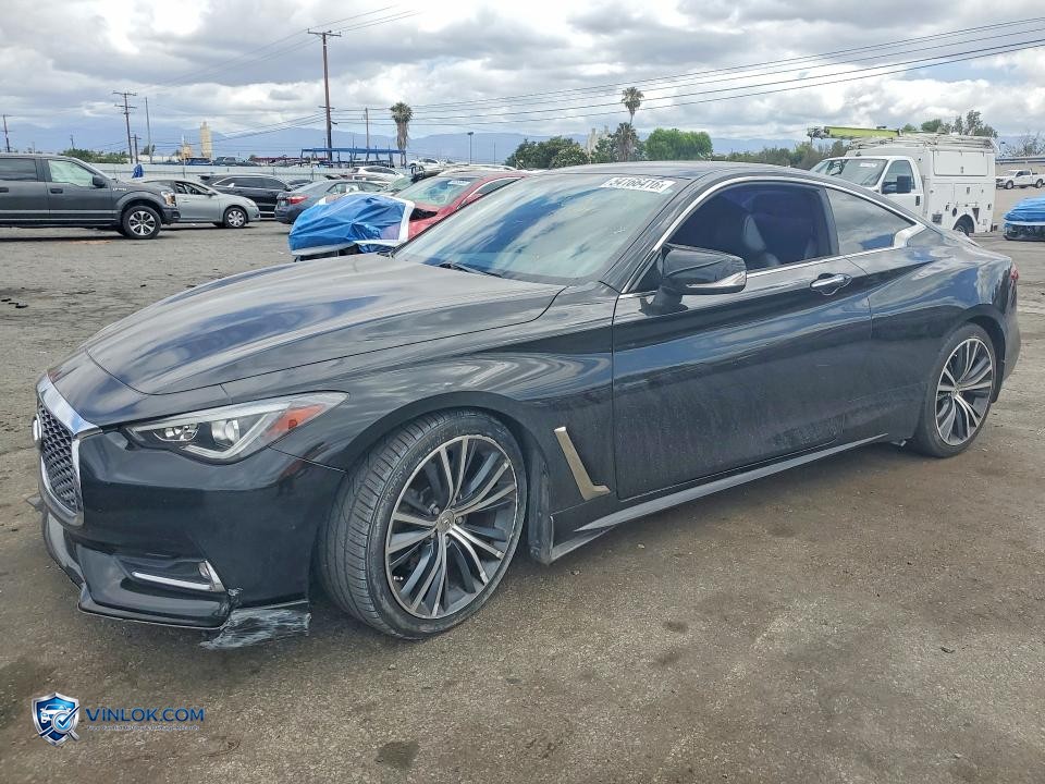 2017 INFINITI Q60 3.0T PREMIUM – Lot 54166416 auction photo