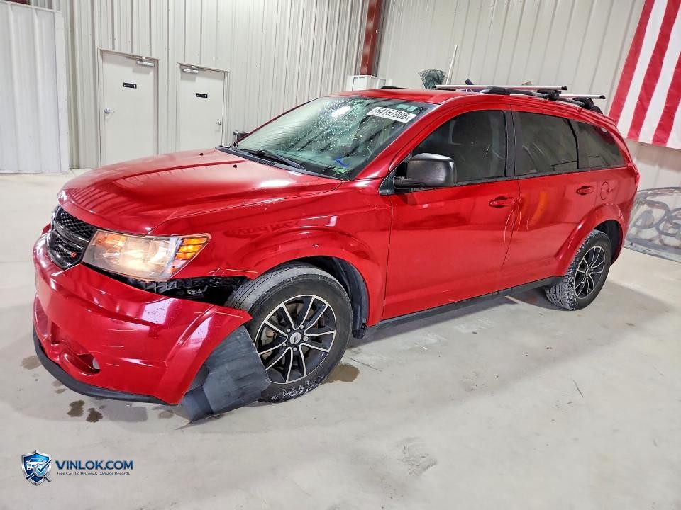 2018 DODGE JOURNEY SE – Lot 54167006 auction photo