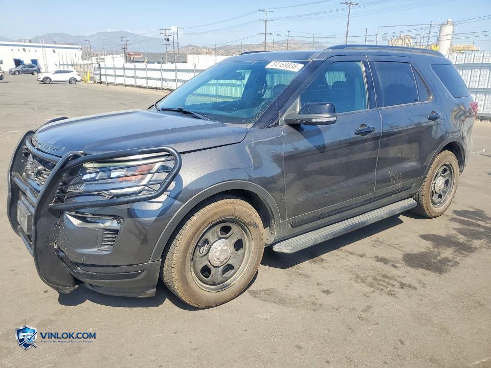 2018 FORD EXPLORER SPORT – Lot 54169836 auction photo