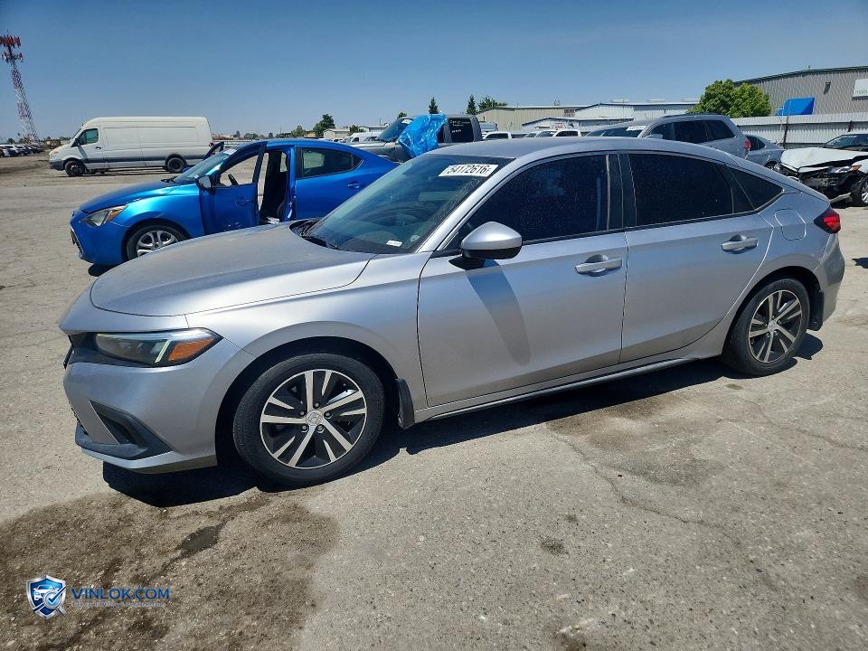 2022 HONDA CIVIC LX – Lot 54172616 auction photo