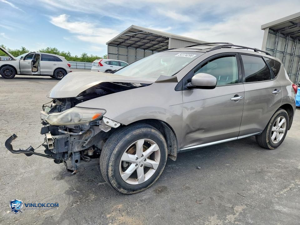 2009 NISSAN MURANO S – Lot 54174296 auction photo