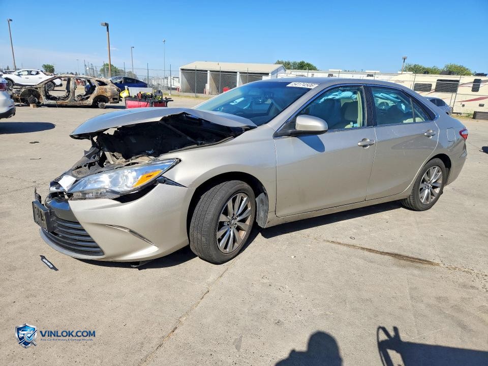 2016 TOYOTA CAMRY XLE – Lot 54174506 auction photo