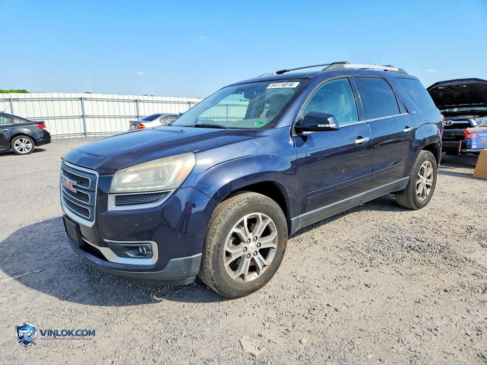 2015 GMC ACADIA SLT-1 – Lot 54174816 auction photo