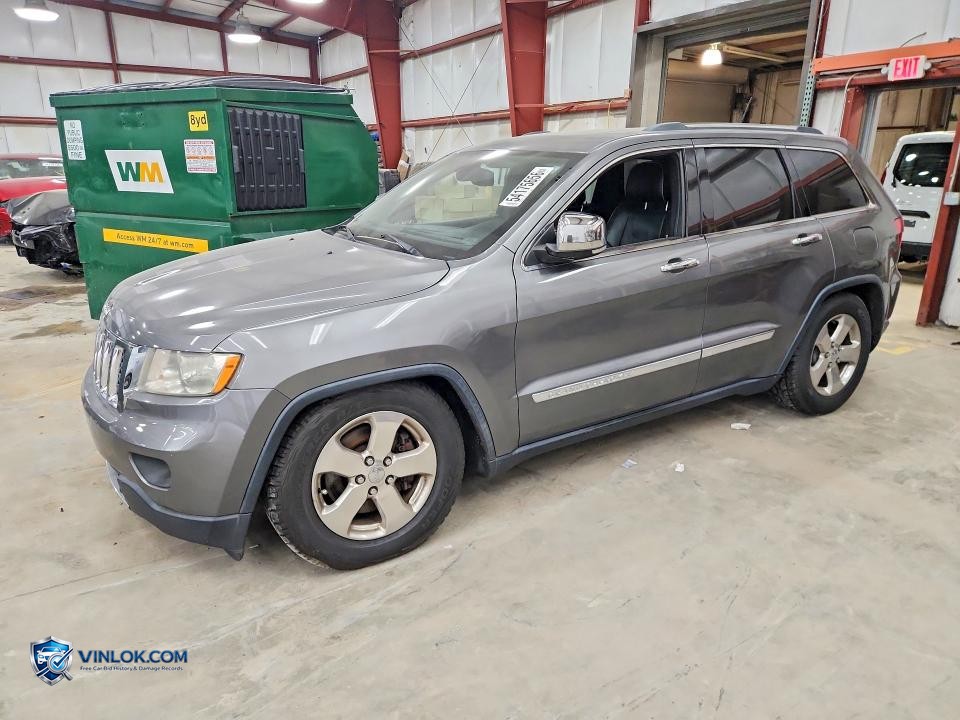 2012 JEEP GRAND CHEROKEE OVERLAND – Lot 54175656 auction photo