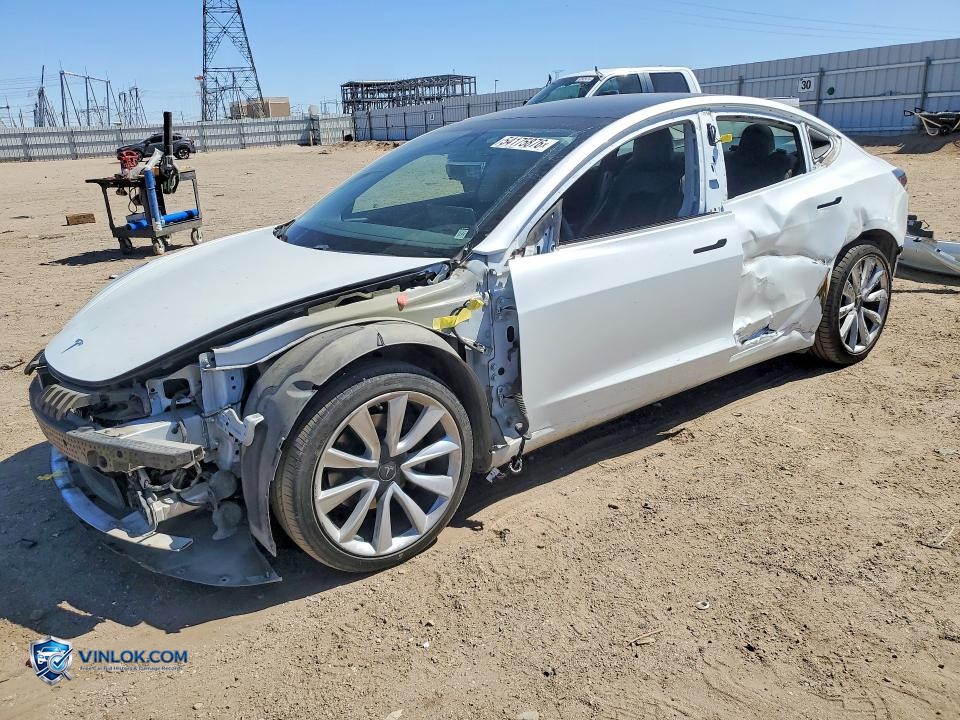 2020 TESLA MODEL 3 – Lot 54175876 auction photo