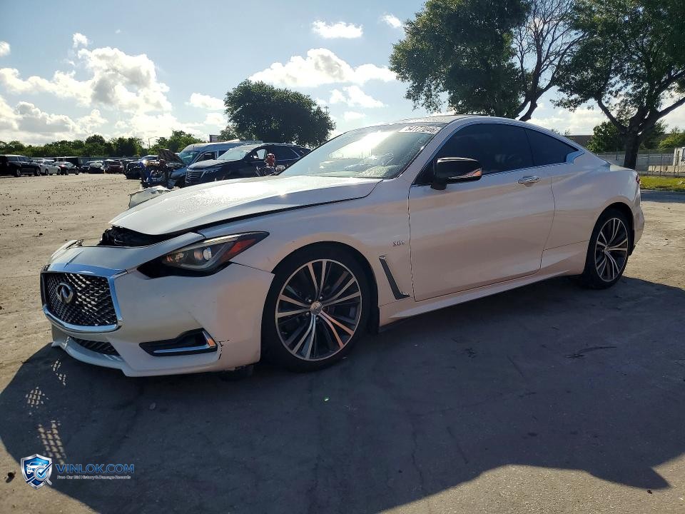 2018 INFINITI Q60 3.0T LUXE – Lot 54177046 auction photo