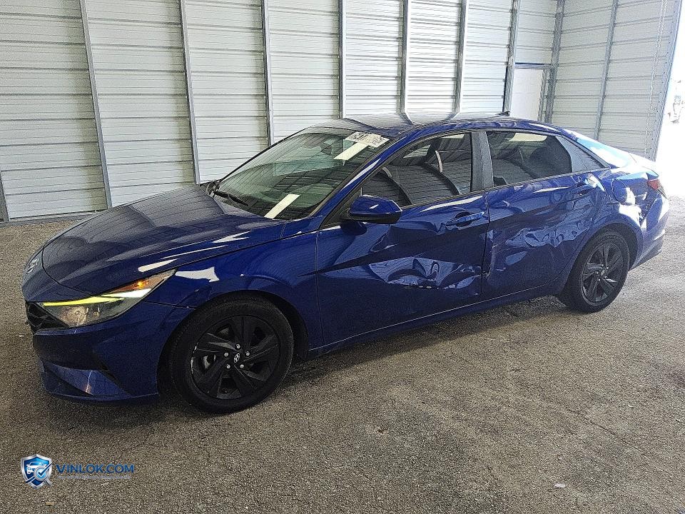 2021 HYUNDAI ELANTRA SEL – Lot 54179026 auction photo