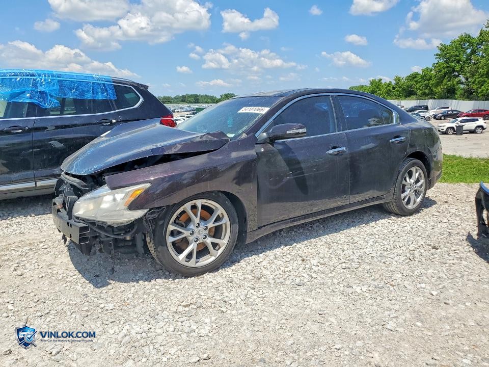 2014 NISSAN MAXIMA 3.5 SV – Lot 54181066 auction photo