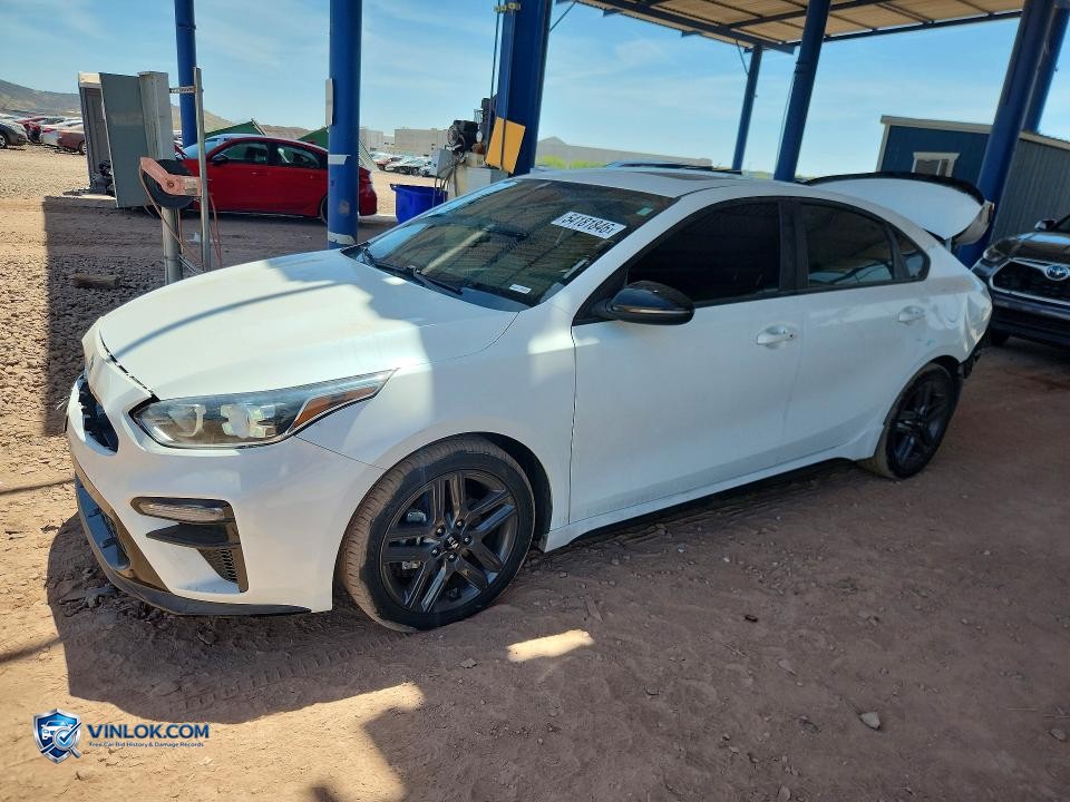 2021 KIA FORTE GT LINE – Lot 54181846 auction photo