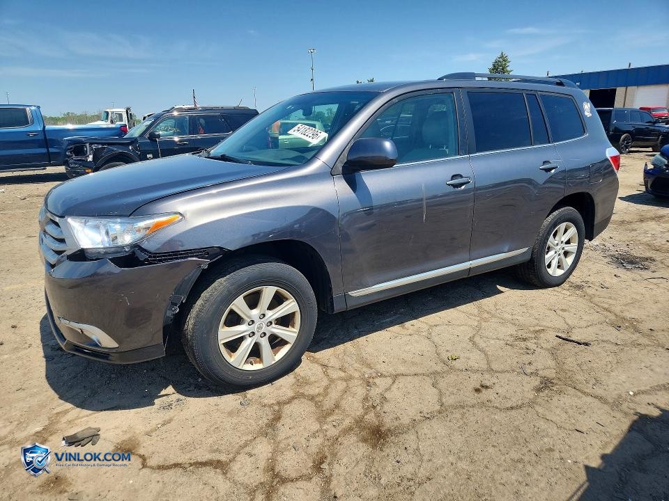 2011 TOYOTA HIGHLANDER BASE – Lot 54182296 auction photo