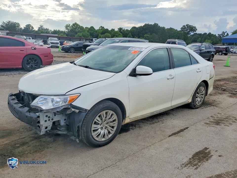 2012 TOYOTA CAMRY LE – Lot 54182396 auction photo