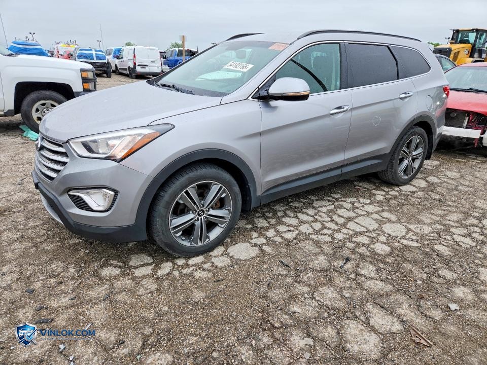2016 HYUNDAI SANTA FE SE – Lot 54183166 auction photo
