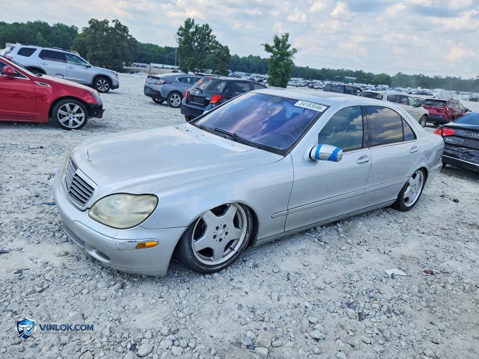 2002 MERCEDES-BENZ S 500 – Lot 54183546 auction photo