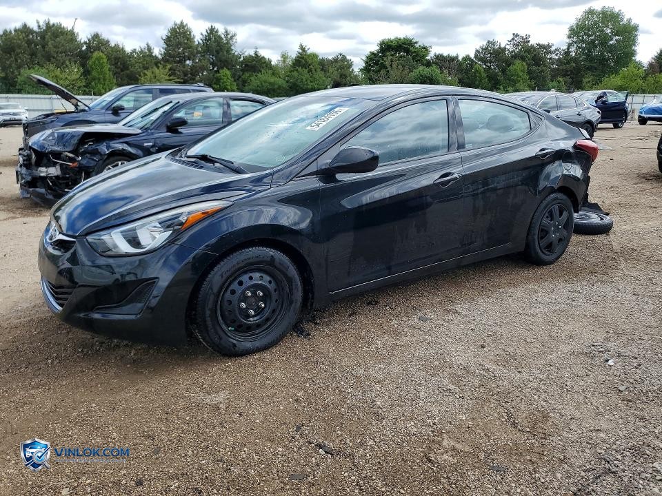 2016 HYUNDAI ELANTRA SE – Lot 54184166 auction photo