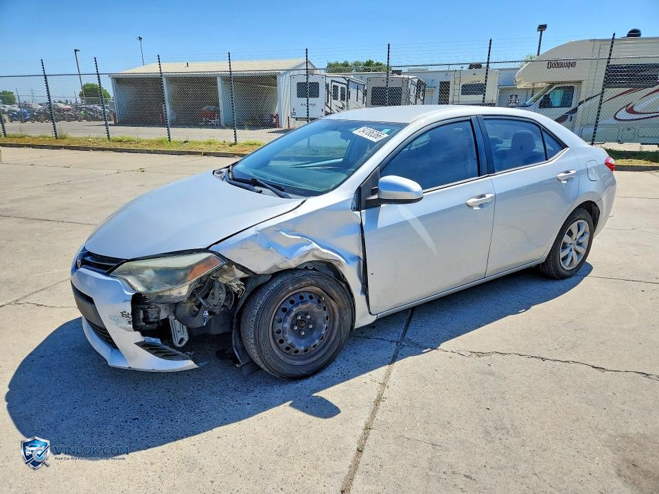 2014 TOYOTA COROLLA LE – Lot 54186366 auction photo
