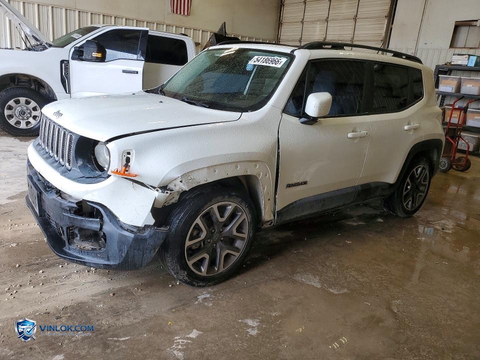 2017 JEEP RENEGADE LATITUDE – Lot 54186966 auction photo