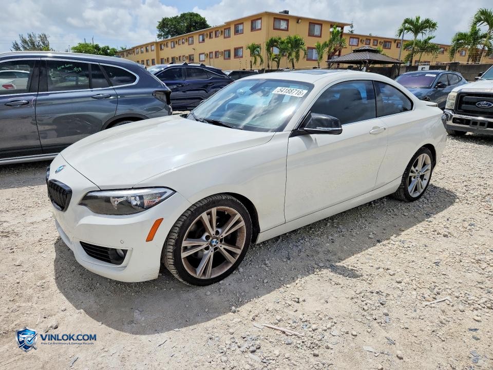 2014 BMW 228 I – Lot 54188716 auction photo