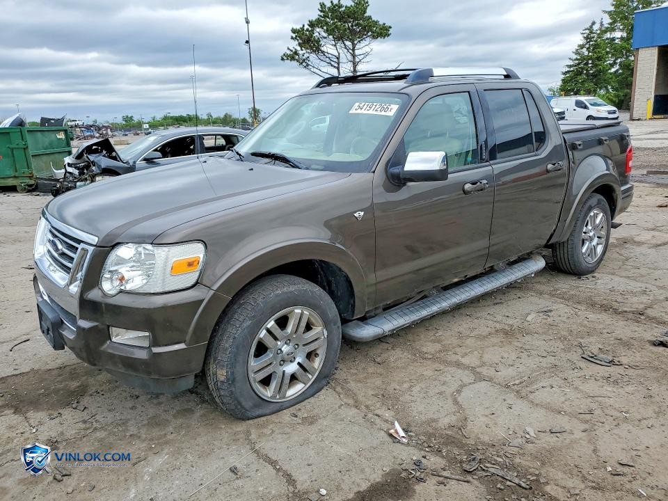 2008 FORD EXPLORER SPORT TRAC LIMITED – Lot 54191266 auction photo