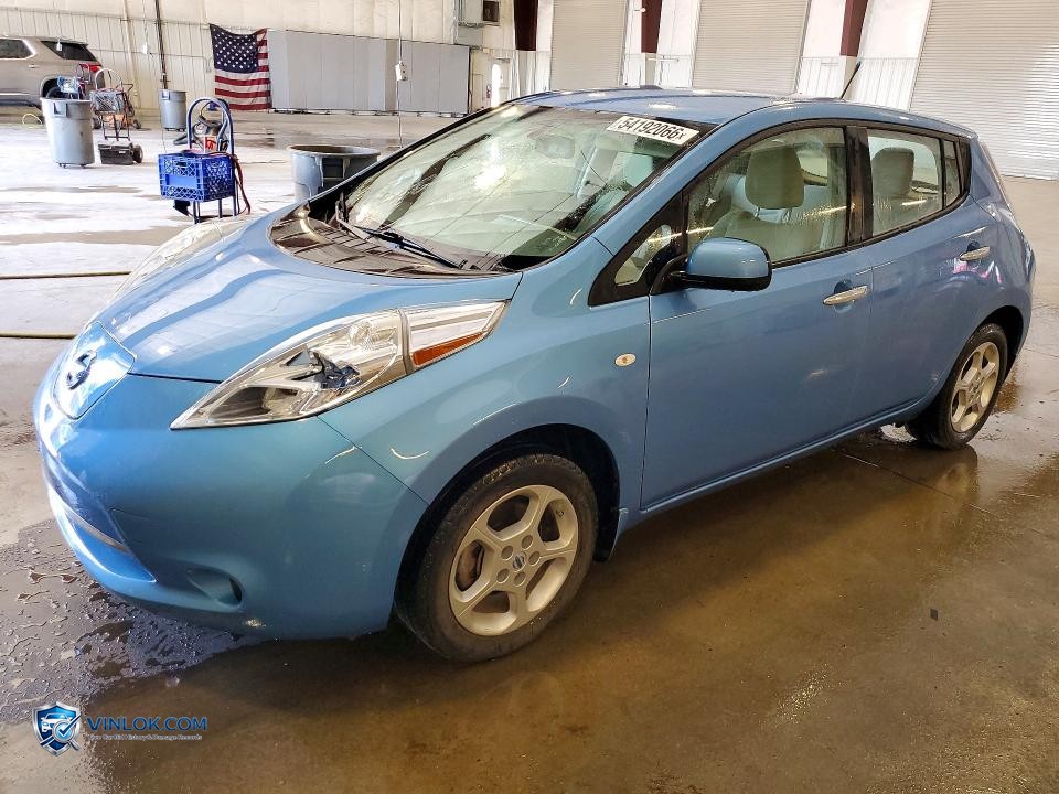 2012 NISSAN LEAF SV – Lot 54192066 auction photo