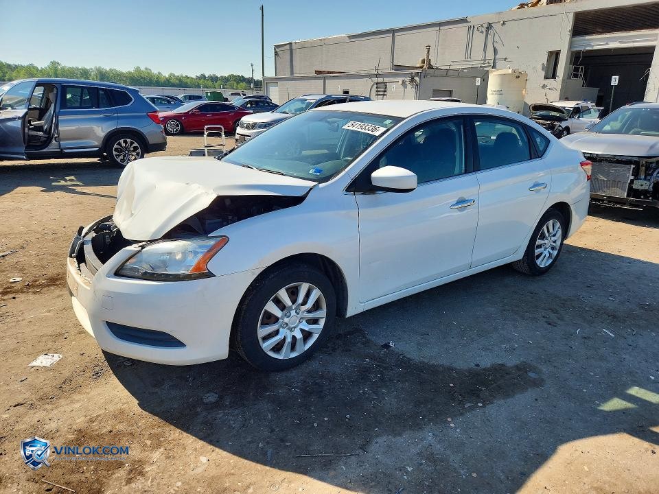2013 NISSAN SENTRA S – Lot 54193336 auction photo