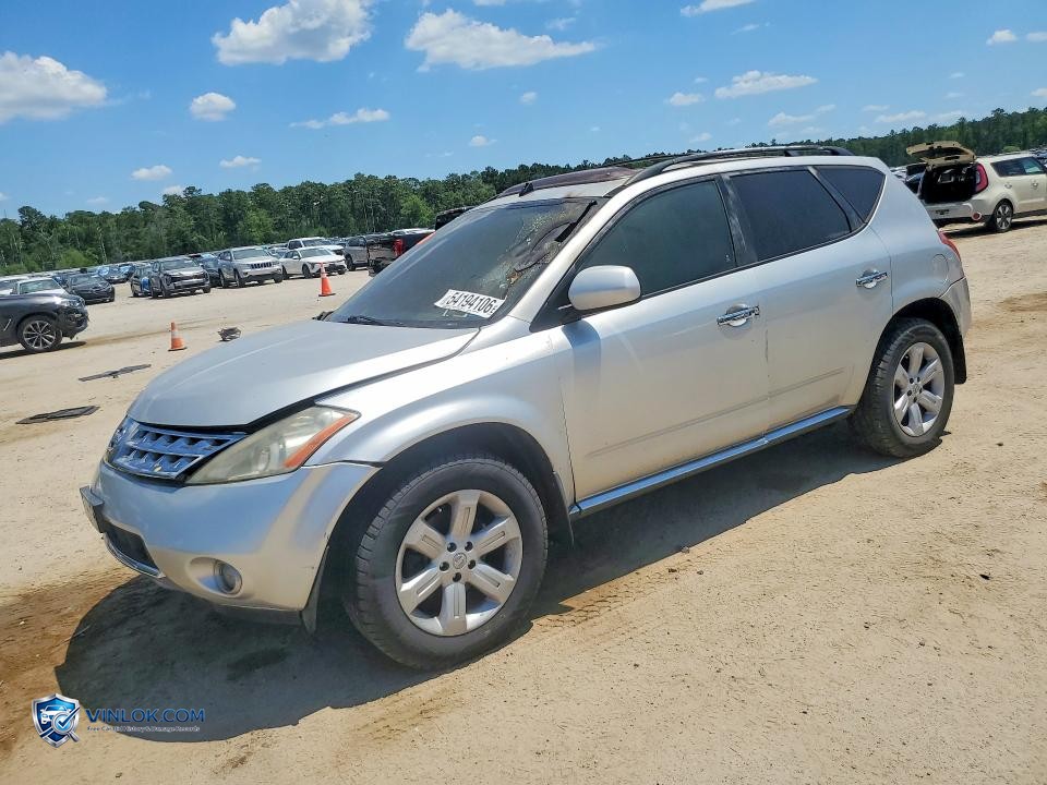 2006 NISSAN MURANO S – Lot 54194106 auction photo