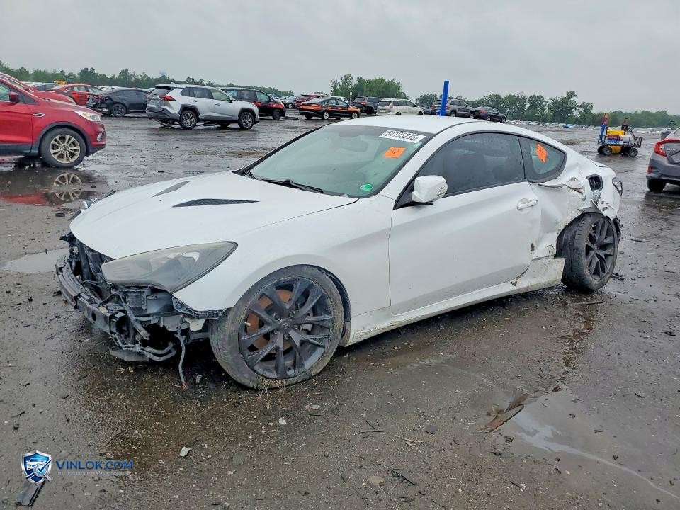 2015 HYUNDAI GENESIS COUPE 3.8L – Lot 54195236 auction photo