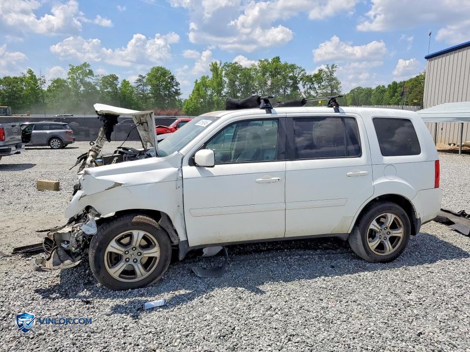2013 HONDA PILOT EXL – Lot 54196346 auction photo