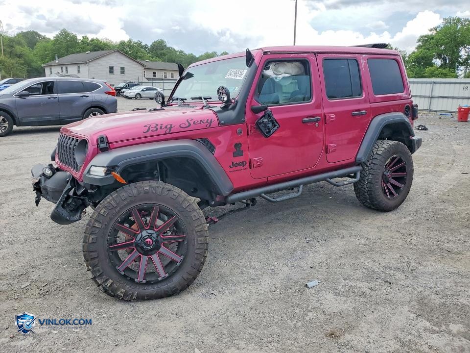 2024 JEEP WRANGLER SPORT – Lot 54196516 auction photo