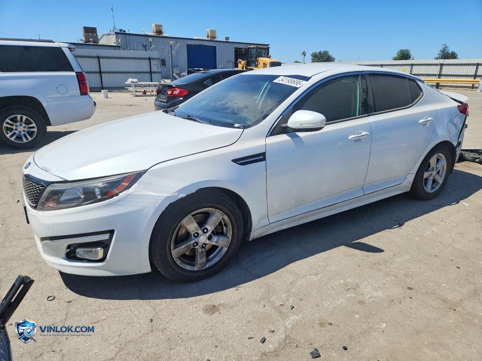 2015 KIA OPTIMA LX – Lot 54198686 auction photo