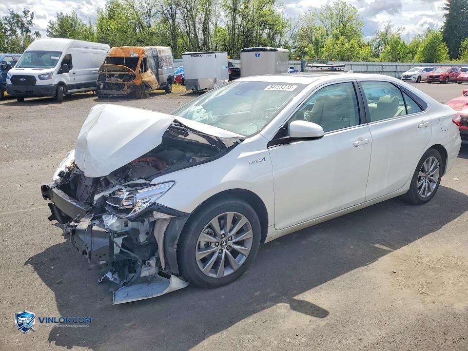 2017 TOYOTA CAMRY HYBRID XLE – Lot 54199316 auction photo