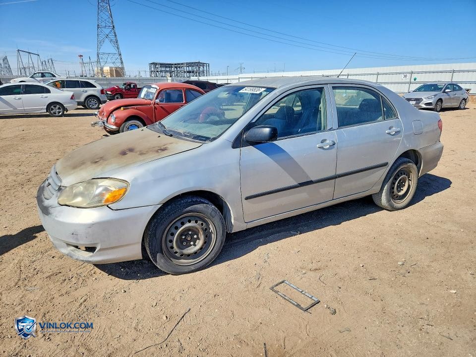 2004 TOYOTA COROLLA CE – Lot 54199836 auction photo