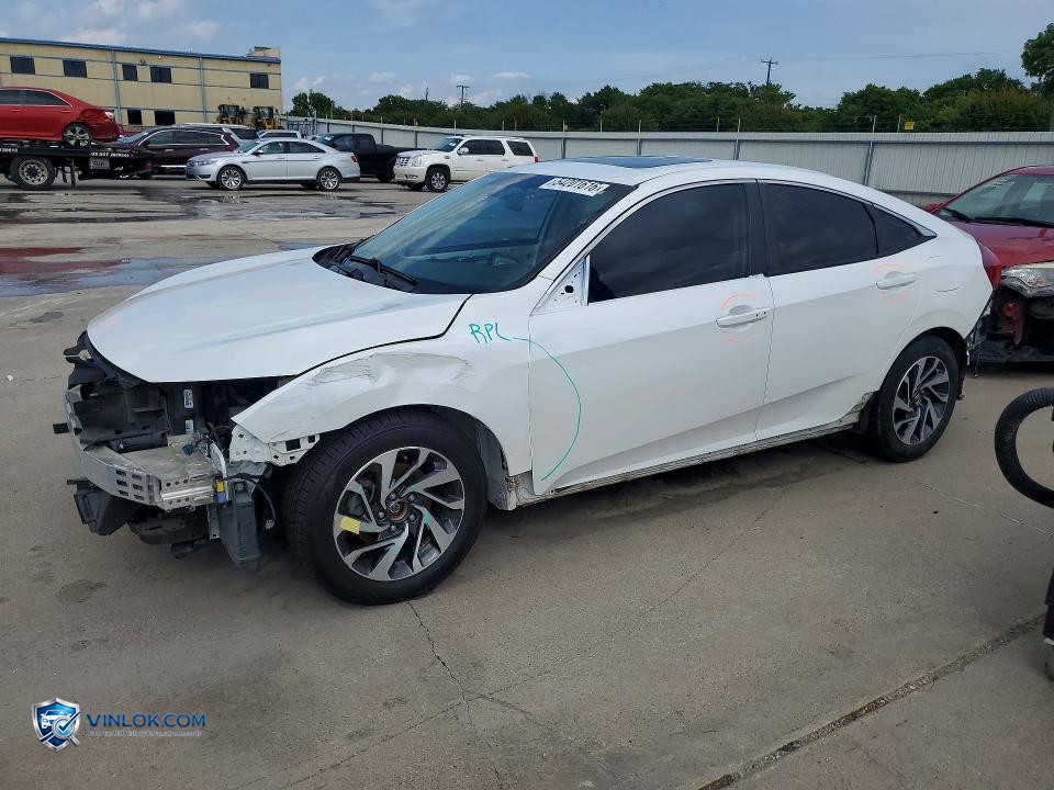 2016 HONDA CIVIC EX – Lot 54201616 auction photo