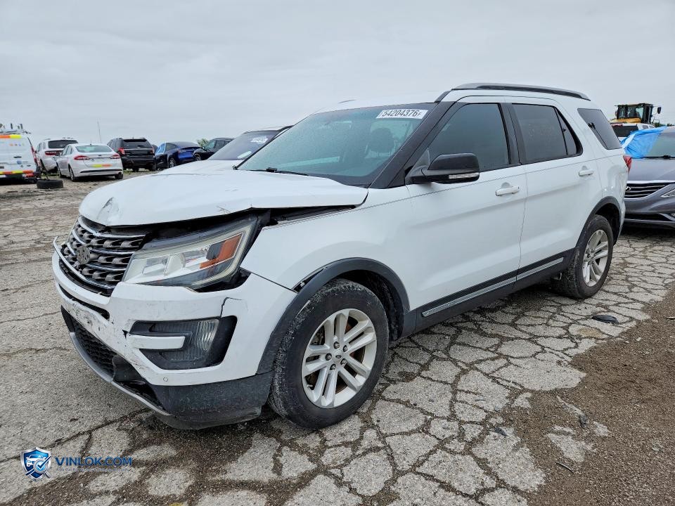 2016 FORD EXPLORER XLT – Lot 54204376 auction photo