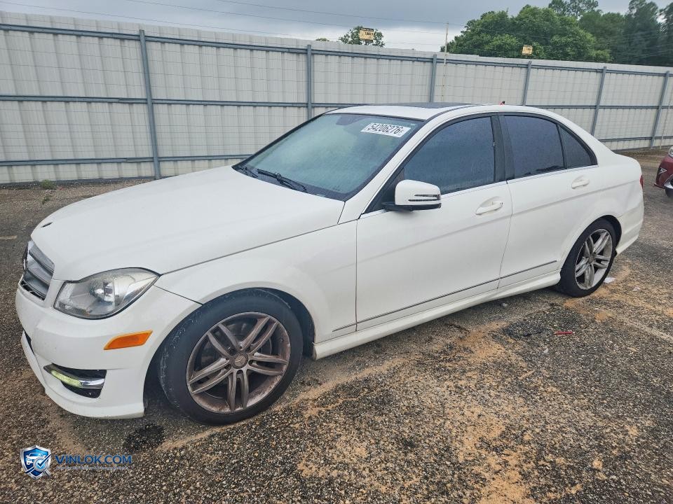 2013 MERCEDES-BENZ C 250 – Lot 54206276 auction photo