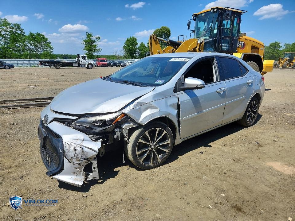 2017 TOYOTA COROLLA SE – Lot 54210236 auction photo