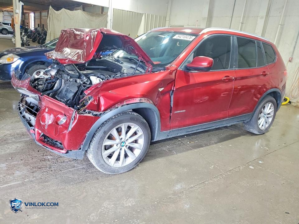 2013 BMW X3 XDRIVE28I – Lot 54210476 auction photo