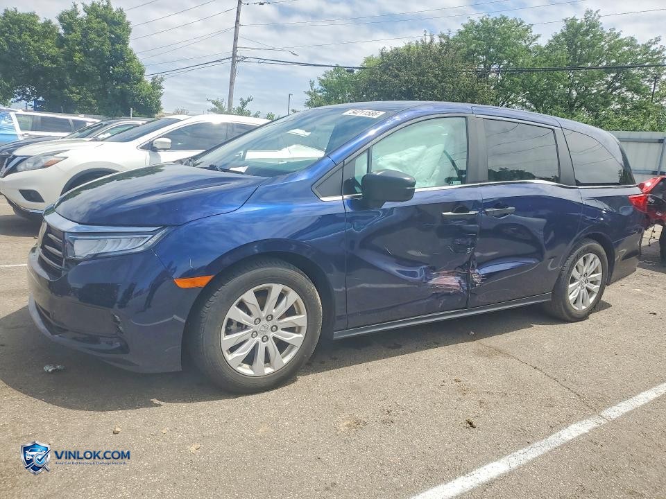 2021 HONDA ODYSSEY LX – Lot 54211586 auction photo