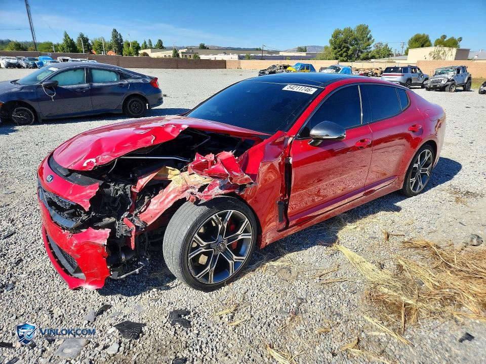 2018 KIA STINGER GT2 – Lot 54211746 auction photo