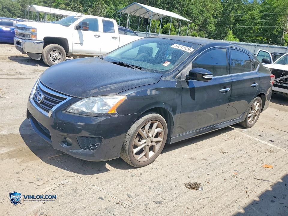 2015 NISSAN SENTRA SR – Lot 54214526 auction photo
