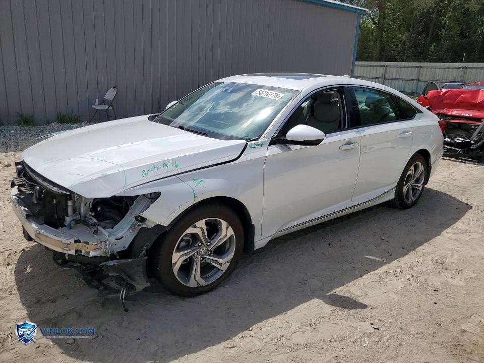 2018 HONDA ACCORD EXL – Lot 54216776 auction photo