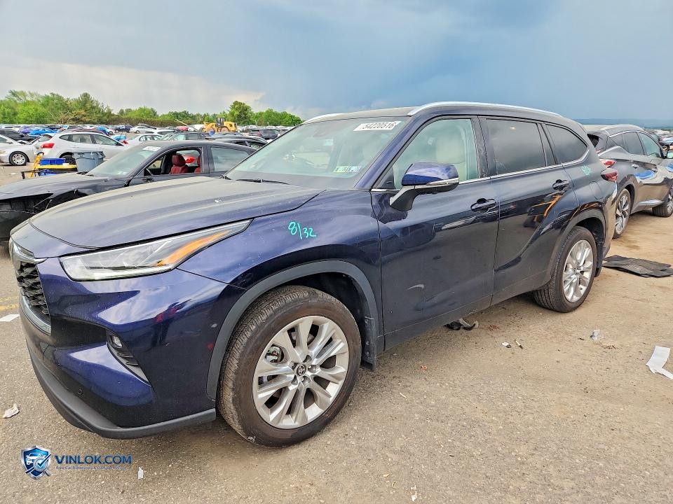2024 TOYOTA HIGHLANDER LIMITED – Lot 54220516 auction photo