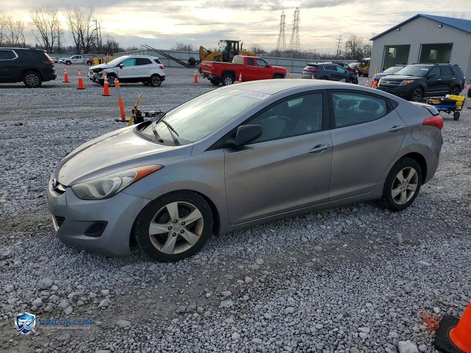 2011 HYUNDAI ELANTRA GLS – Lot 54221826 auction photo