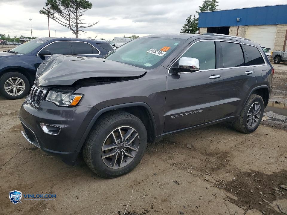 2020 JEEP GRAND CHEROKEE LIMITED – Lot 54222186 auction photo