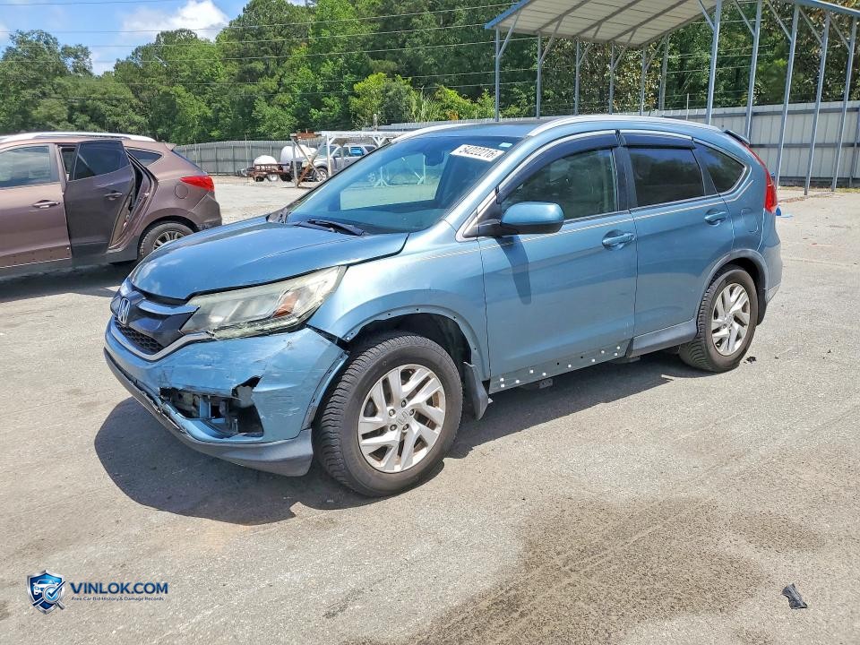 2016 HONDA CR-V EXL – Lot 54222216 auction photo