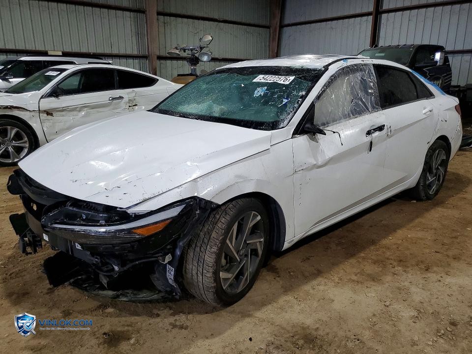 2025 HYUNDAI ELANTRA SEL – Lot 54222576 auction photo
