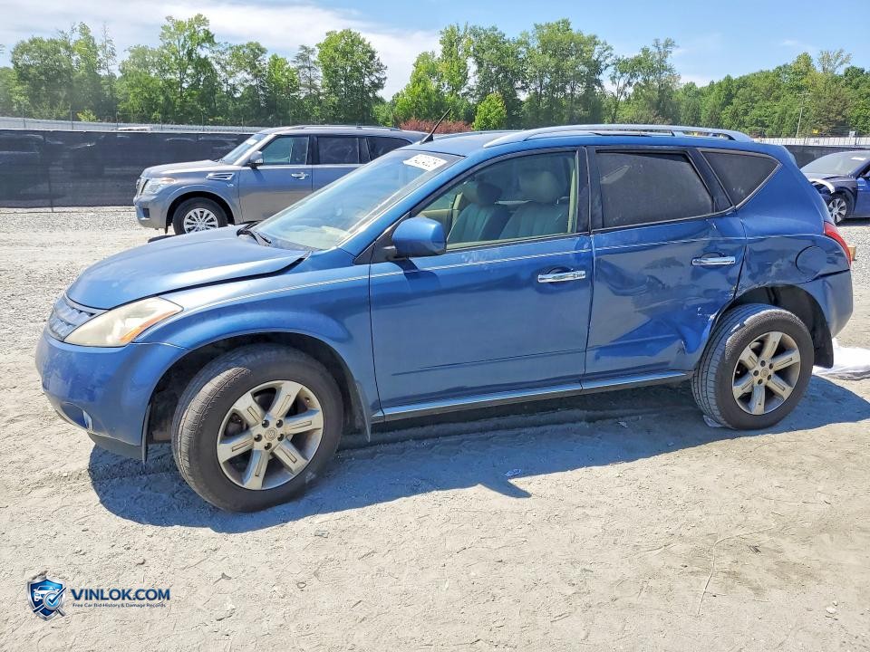 2006 NISSAN MURANO S – Lot 54224326 auction photo