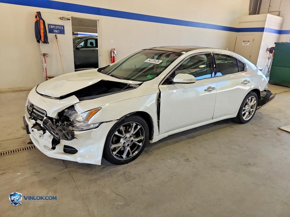 2014 NISSAN MAXIMA 3.5 SV – Lot 54225526 auction photo